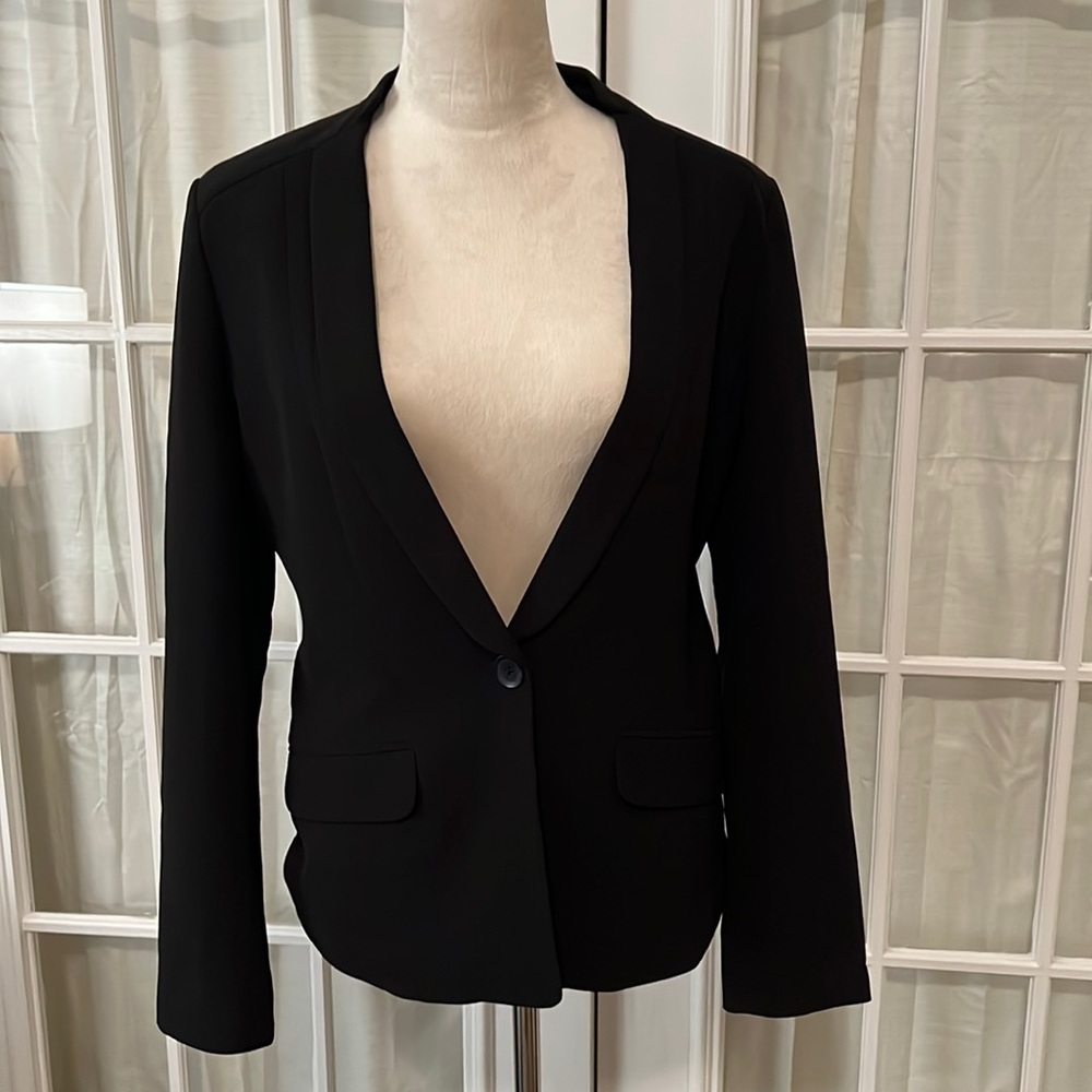 Express one button blazer black SZ 8